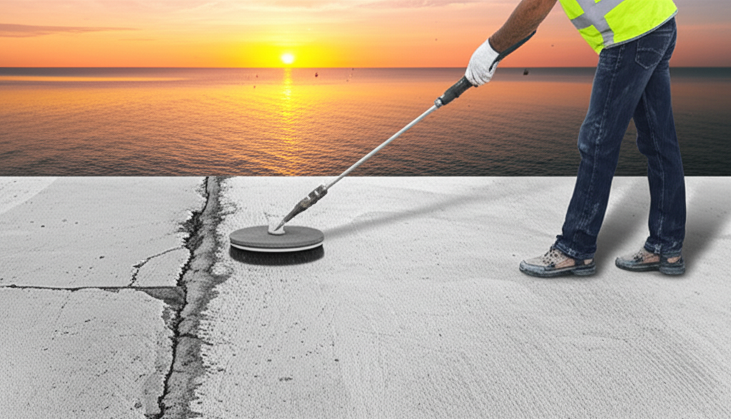 Concrete surface restoration